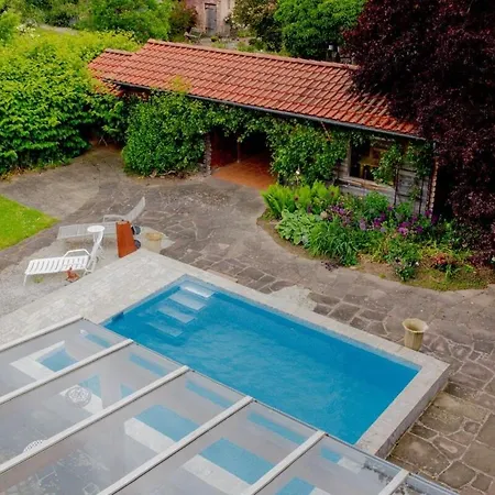 Fachwerk-villa Fuer 10 Mit Pool, Sauna, Fluegel, Kamin *