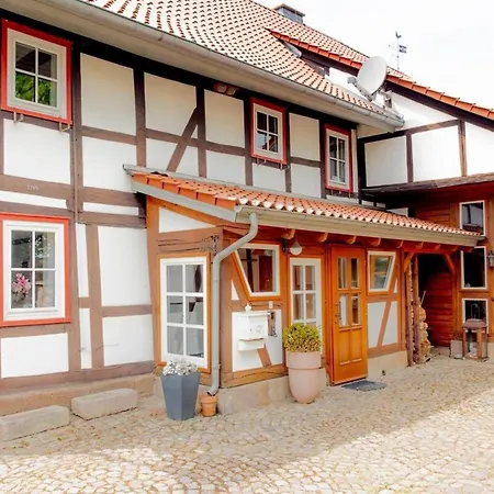 別荘 Fachwerk-villa Fuer 10 Mit Pool, Sauna, Fluegel, Kamin *