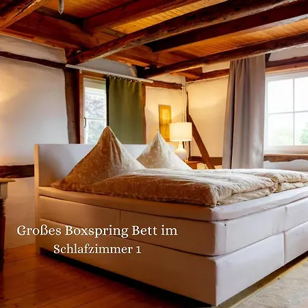 Fachwerk-villa Fuer 10 Mit Pool, Sauna, Fluegel, Kamin * Friedland (Lower Saxony)